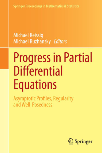 Progress in partial differential equations : asymptotic profiles, regularity and well-posedness