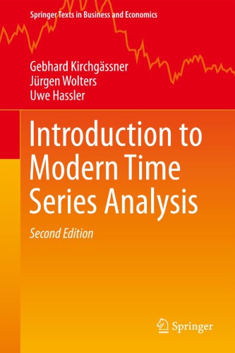 Introduction to modern time series analysis