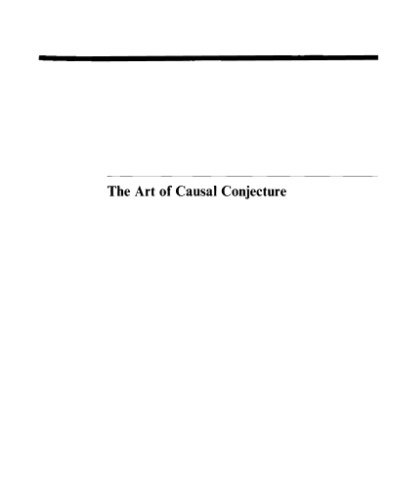 The art of causal conjecture [...] XA-GB