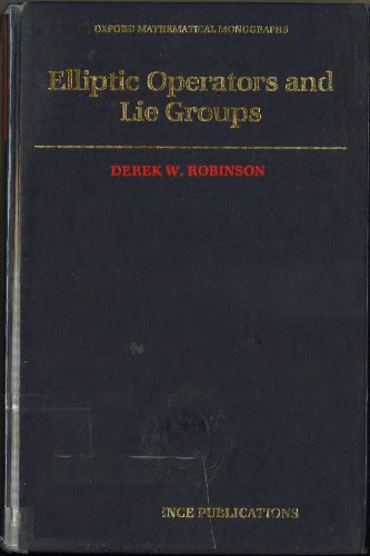 Elliptic Operators and Lie Groups