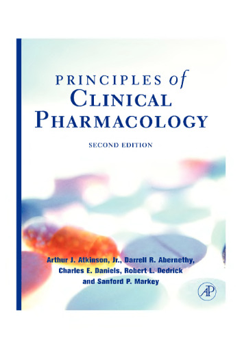 Principles of Clinical Pharmacology