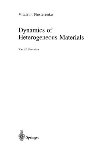 Dynamics of Heterogeneous Materials