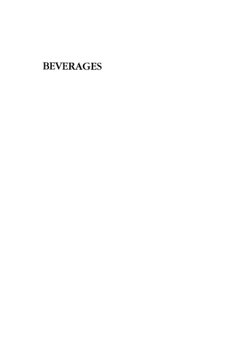 Beverages: Technology, Chemistry and Microbiology