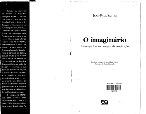 Lo imaginario : psicología fenomenológica de la imaginación