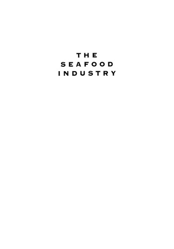 The Seafood Industry