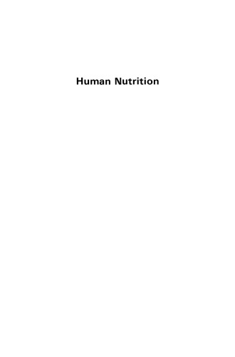 Human Nutrition: Current Issues and Controversies