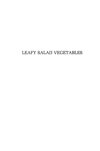 Leafy salad vegetables