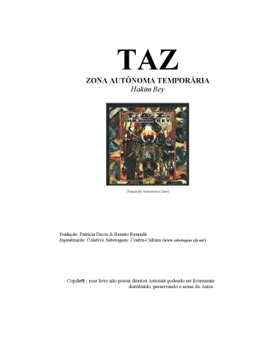 Taz : zona autônoma temporária