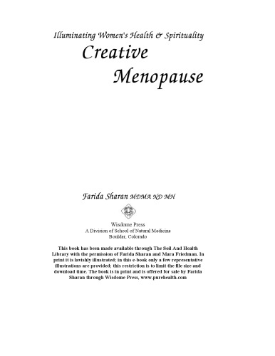 Creative Menopause