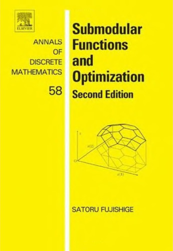 Submodular Functions and Optimization