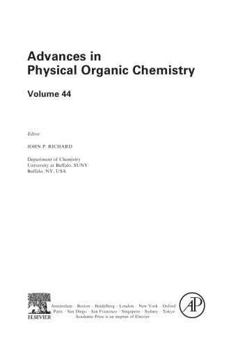 Advances in Physical Organic Chemistry