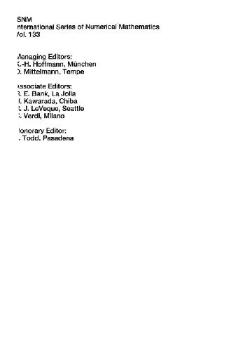 Optimal control of partial differential equations: international conference in Chemnitz, Germany, April 20-25, 1998