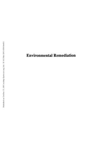 Environmental Remediation. Removing Organic and Metal Ion Pollutants