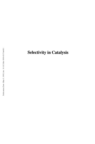 Selectivity in Catalysis