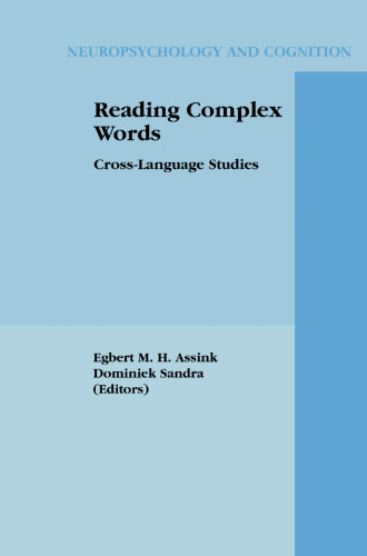 Reading Complex Words: Cross-Language Studies