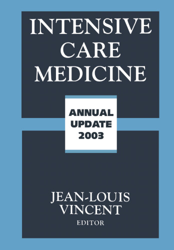 Intensive Care Medicine: Annual Update 2003