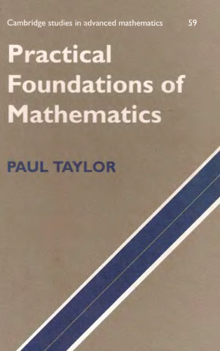 Practical Foundations of Mathematics