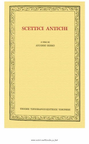 Scettici antichi