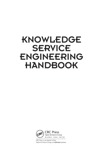 Knowledge service engineering handbook