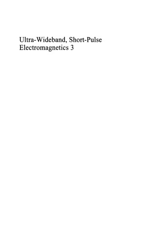 Ultra-Wideband, Short-Pulse Electromagnetics 3