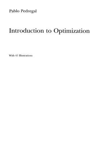 Introduction to Optimization