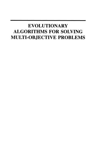 Evolutionary Algorithms for Solving Multi-Objective Problems