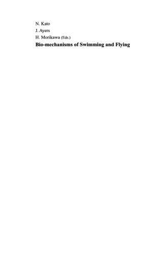 Bio-mechanisms of Swimming and Flying