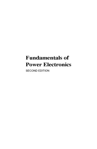 Fundamentals of Power Electronics