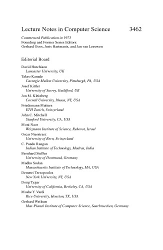 NETWORKING 2005. Networking Technologies, Services, and Protocols; Performance of Computer and Communication Networks; Mobile and Wireless Communications Systems: 4th International IFIP-TC6 Networking Conference, Waterloo, Canada, May 2-6, 2005. Proceedings