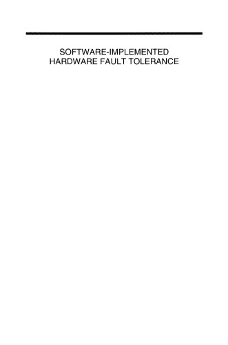 Software-Implemented Hardware Fault Tolerance