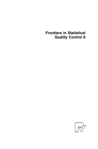 Frontiers in Statistical Quality Control 8