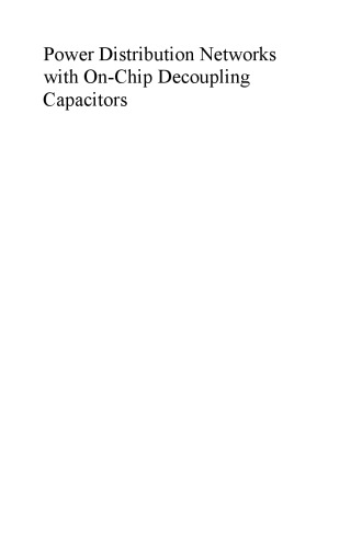 Power Distribution Networks with On-Chip Decoupling Capacitors