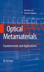 Optical Metamaterials: Fundamentals and Applications