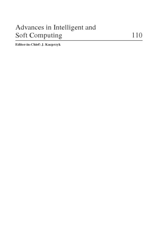 Proceedings of the 2011 International Conference on Informatics, Cybernetics, and Computer Engineering (ICCE2011) November 19-20, 2011, Melbourne, Australia: Volume 1: Intelligent Control and Network Communication