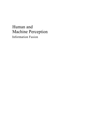 Human and Machine Perception: Information Fusion