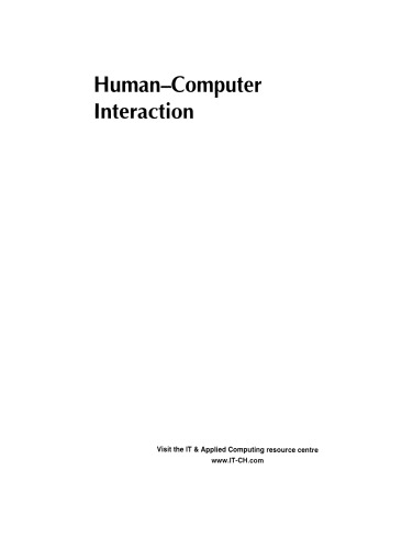 Human-Computer Interaction INTERACT ’97: IFIP TC13 International Conference on Human-Computer Interaction, 14th–18th July 1997, Sydney, Australia