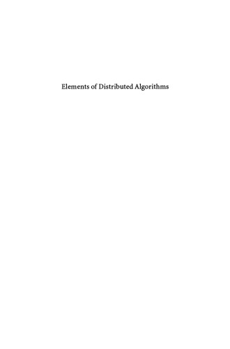 Elements of Distributed Algorithms: Modeling and Analysis with Petri Nets