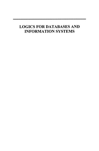 Logics for Databases and Information Systems