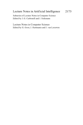 Logic Programming and Nonmotonic Reasoning: 6th International Conference, LPNMR 2001 Vienna, Austria, September 17–19, 2001 Proceedings