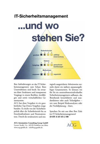 IT-Sicherheit mit System: Strategie — Vorgehensmodell — Prozessorientierung — Sicherheitspyramide