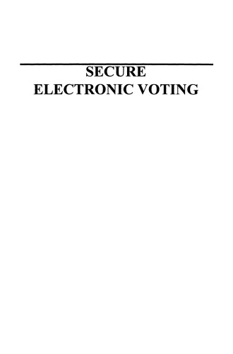 Secure Electronic Voting