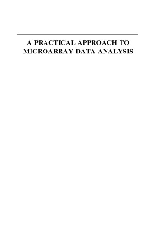 A Practical Approach to Microarray Data Analysis