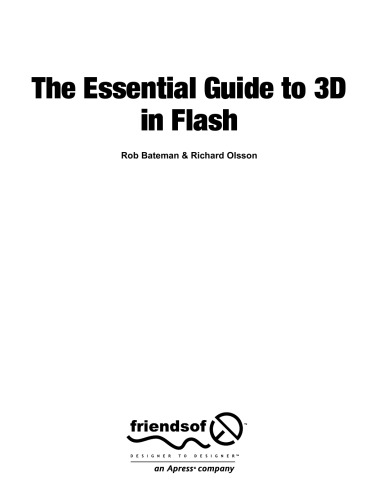 The Essential Guide to 3D in Flash