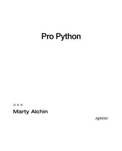 Pro Python