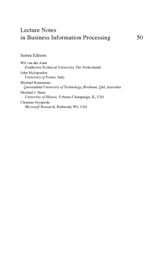 Enterprise, Business-Process and Information Systems Modeling: 11th International Workshop, BPMDS 2010, and 15th International Conference, EMMSAD 2010, held at CAiSE 2010, Hammamet, Tunisia, June 7-8, 2010. Proceedings