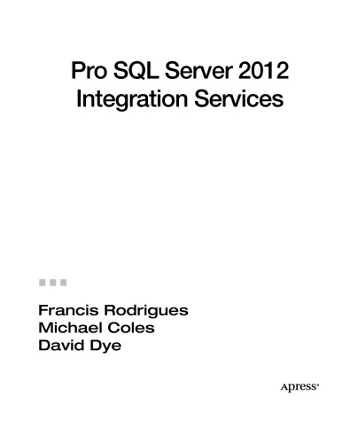 Pro SQL Server 2012 Integration Services