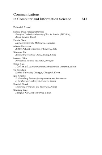 Metadata and Semantics Research: 6th Research Conference, MTSR 2012, Cádiz, Spain, November 28-30, 2012. Proceedings