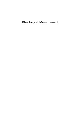 Rheological Measurement