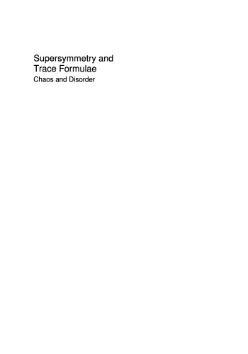 Supersymmetry and Trace Formulae: Chaos and Disorder