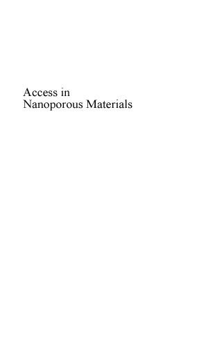 Access in Nanoporous Materials